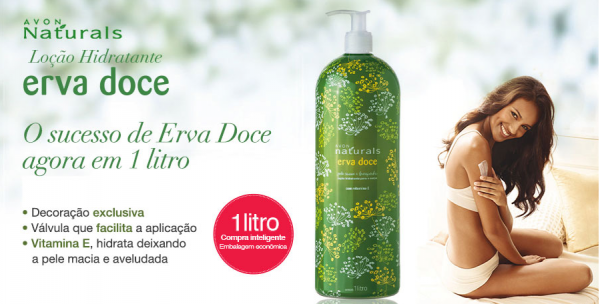 Loção Hidratante Erva Doce 1Lt